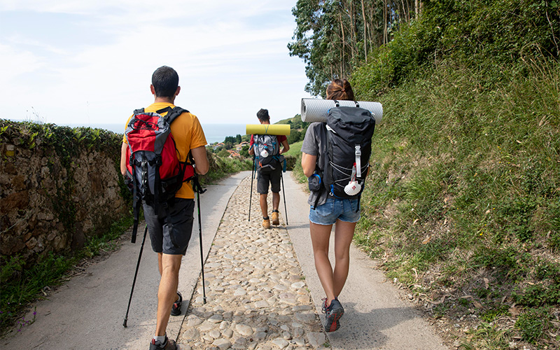 Image of a group of hikers