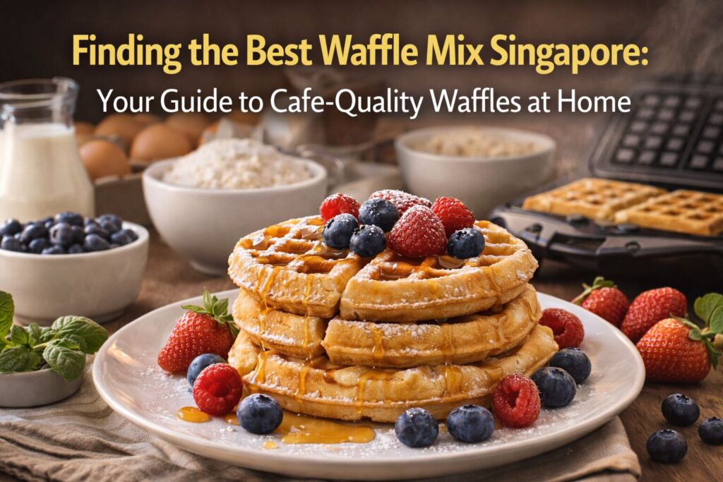 Finding the Best Waffle Mix Singapore: Your Guide to Cafe-Quality Waffles at Home best waffle mix singapore