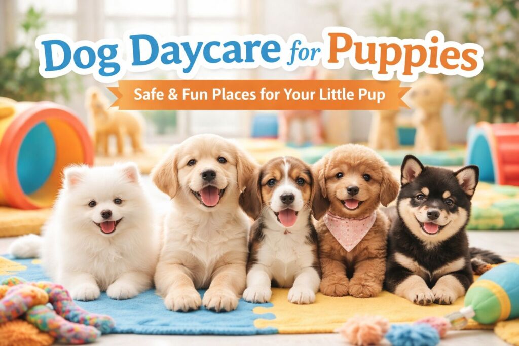 Dog Daycare for Puppies That Supports Safe Socialisation and Early Growth dog daycare for puppies